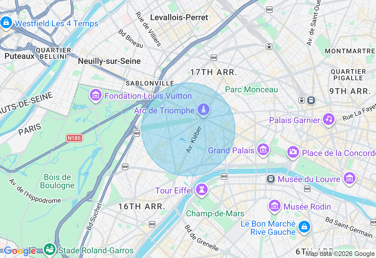 Carte de l'emplacement