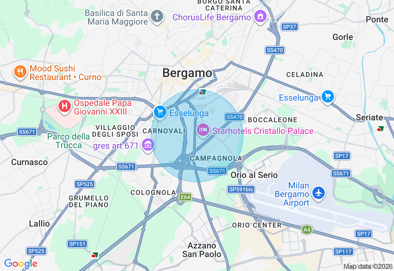 Mappa della posizione