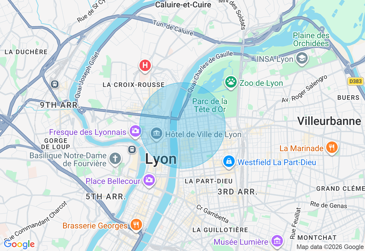 Carte de l'emplacement