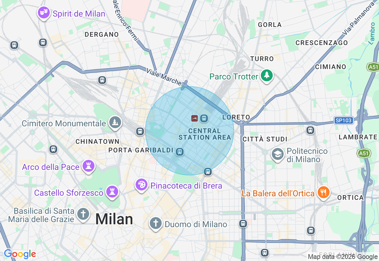 Mappa della posizione