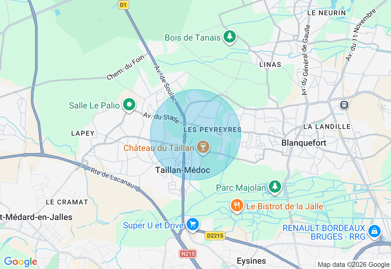 Carte de l'emplacement