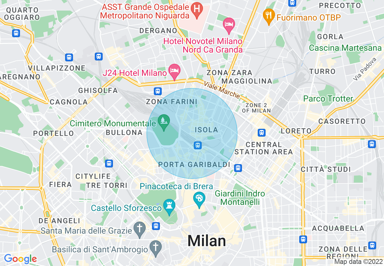 Mappa della posizione