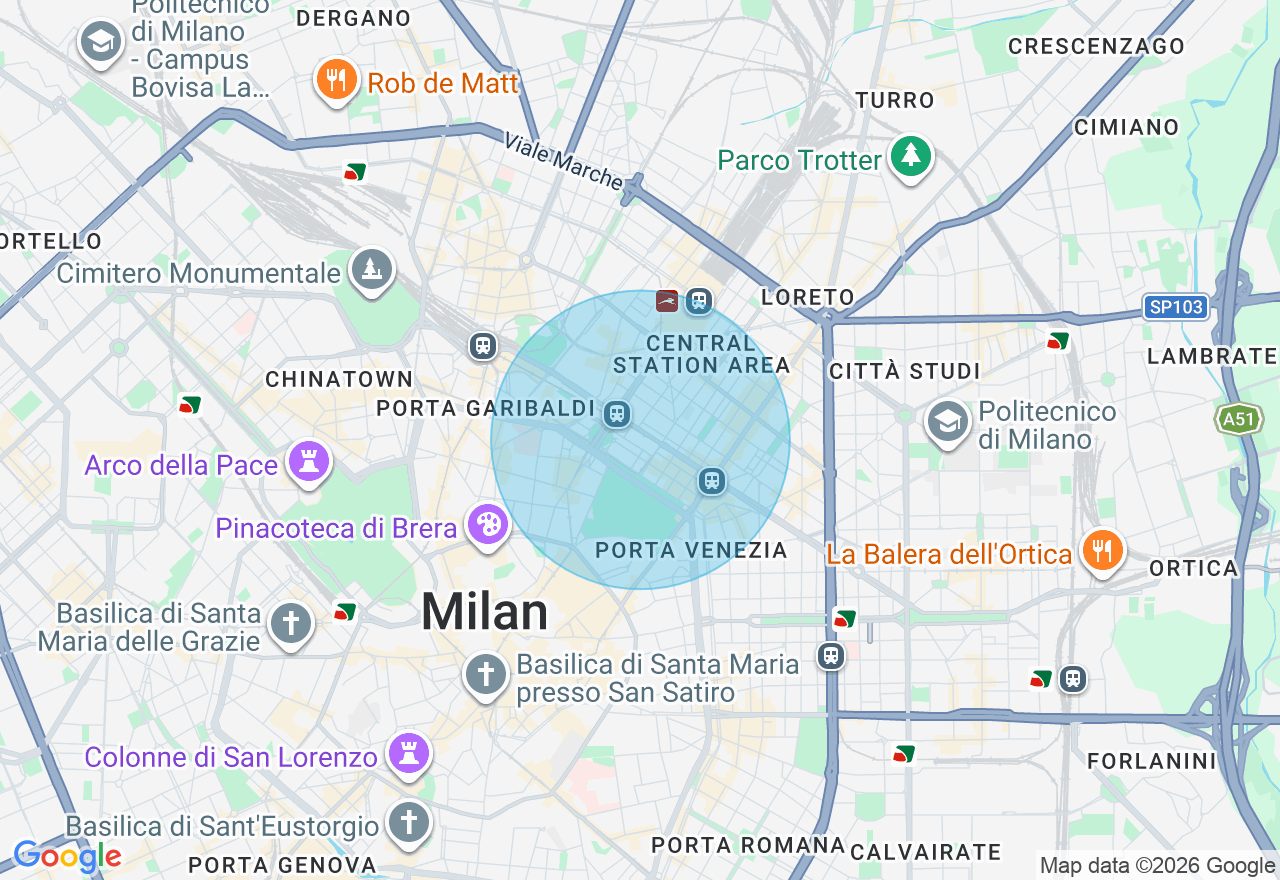 Mappa della posizione