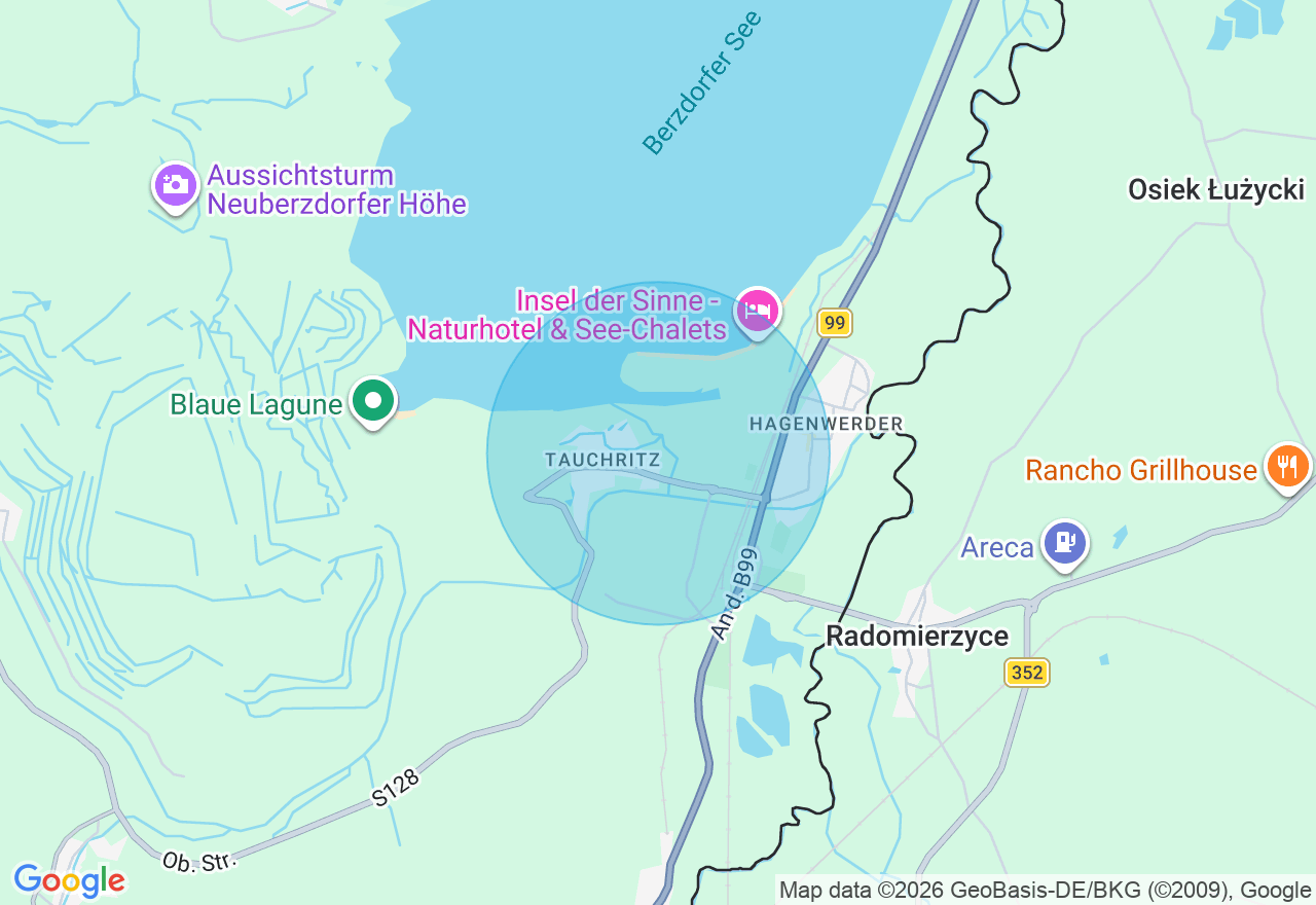 Kartenansicht der Location