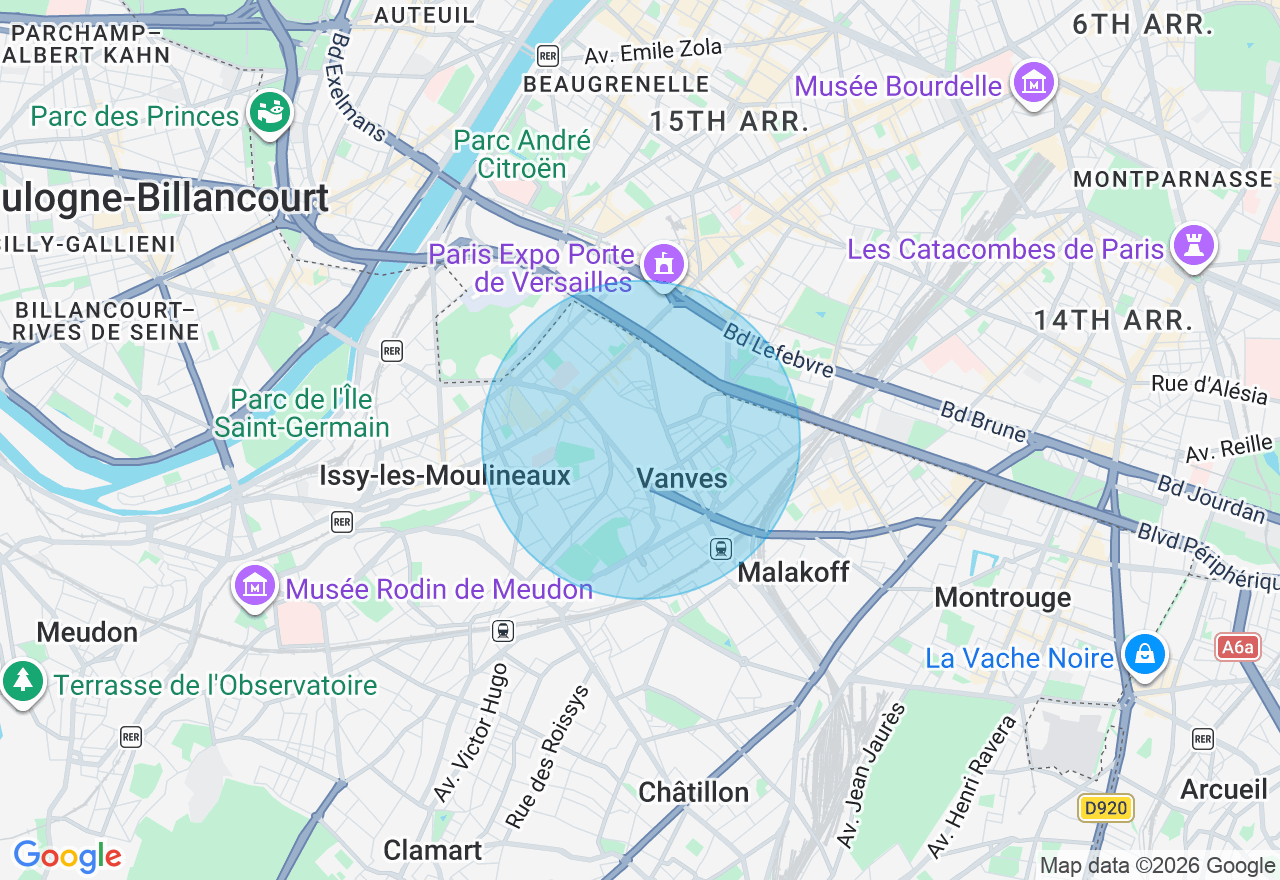 Carte de l'emplacement