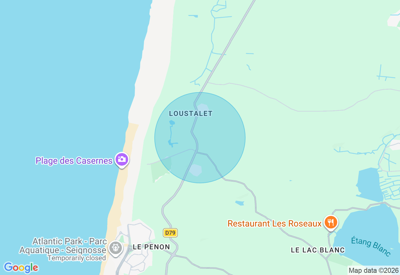 Carte de l'emplacement