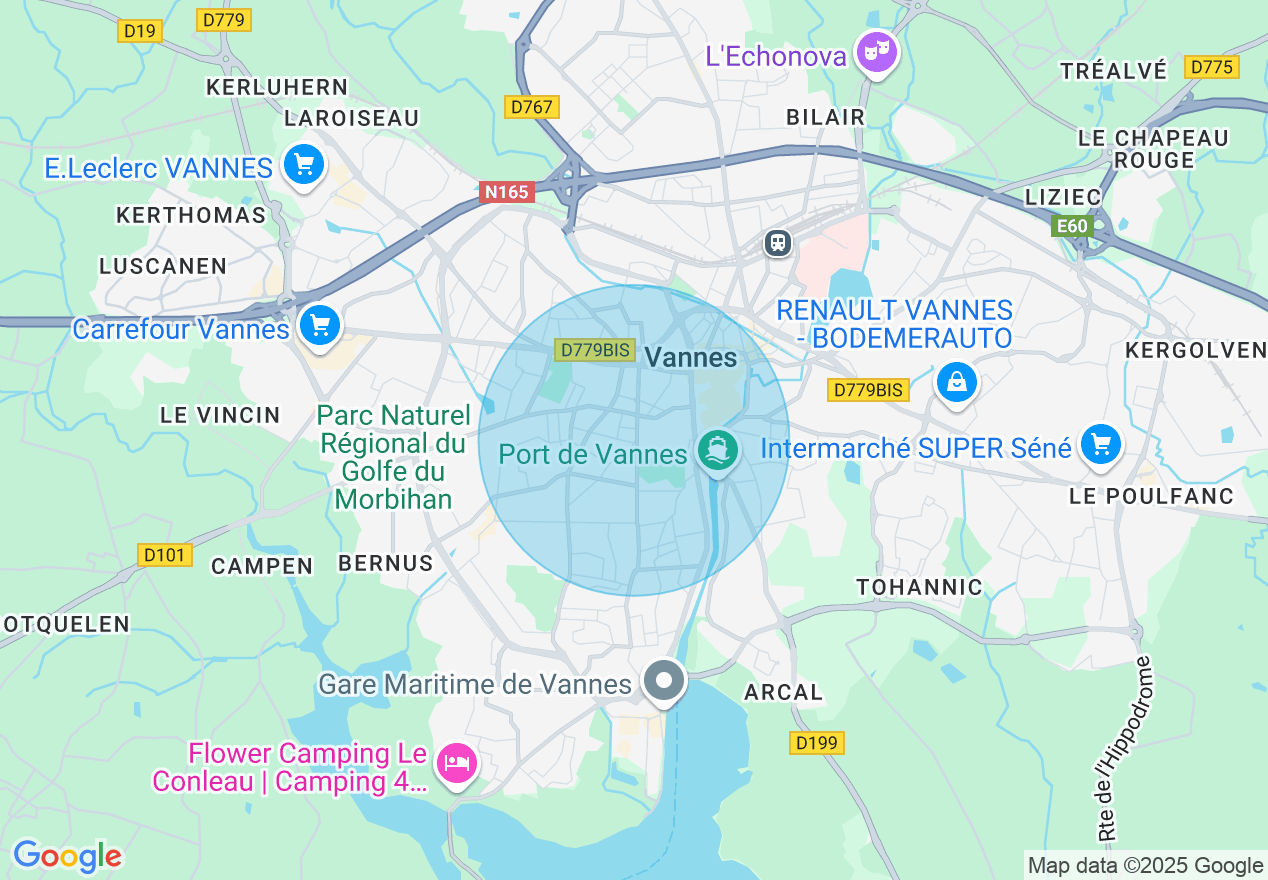 Carte de l'emplacement
