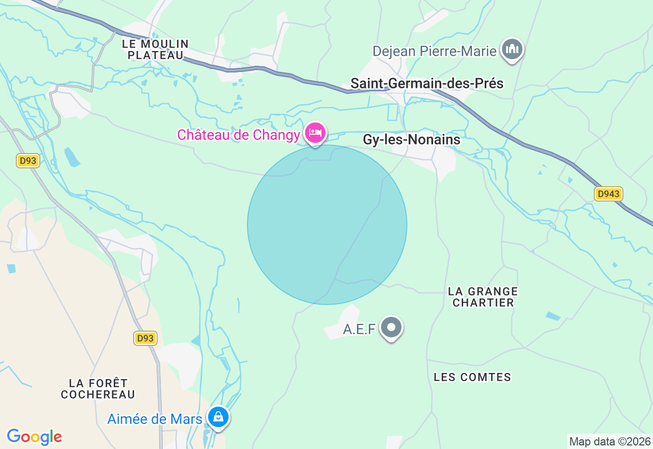 Carte de l'emplacement