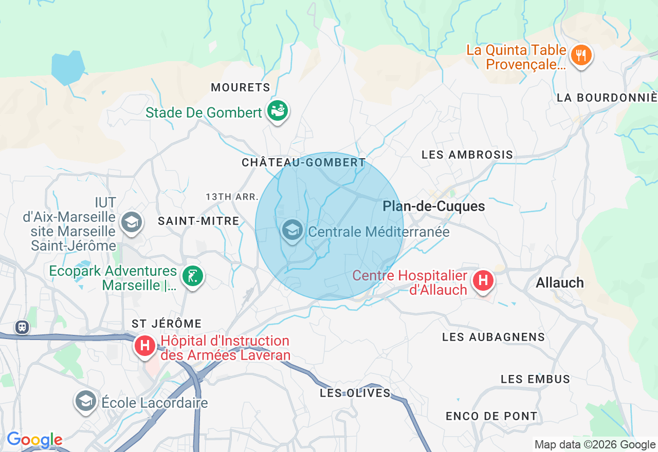 Carte de l'emplacement