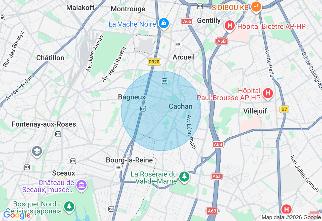 Carte de l'emplacement