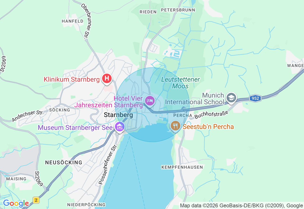 Kartenansicht der Location