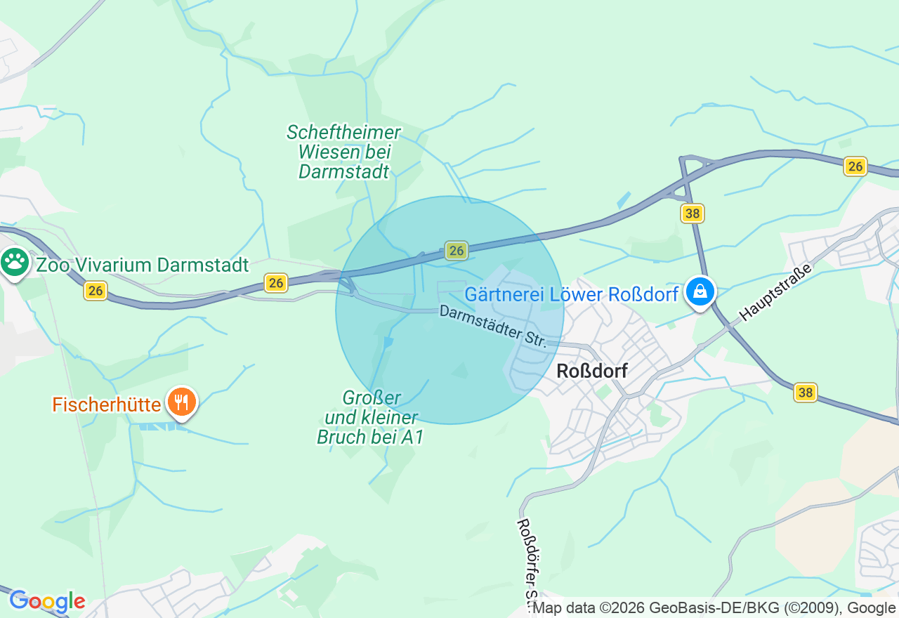 Kartenansicht der Location