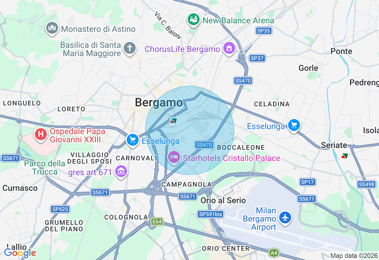 Mappa della posizione