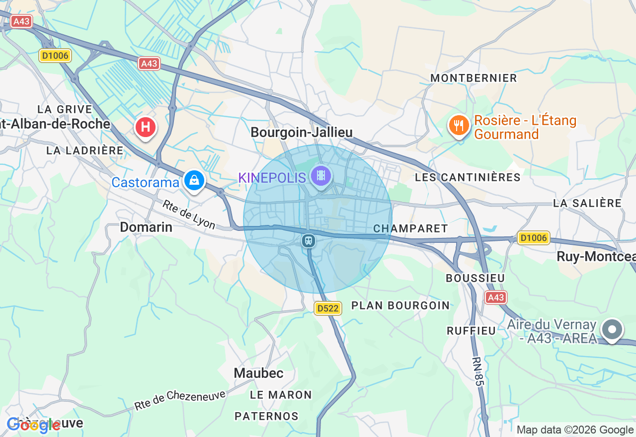 Carte de l'emplacement
