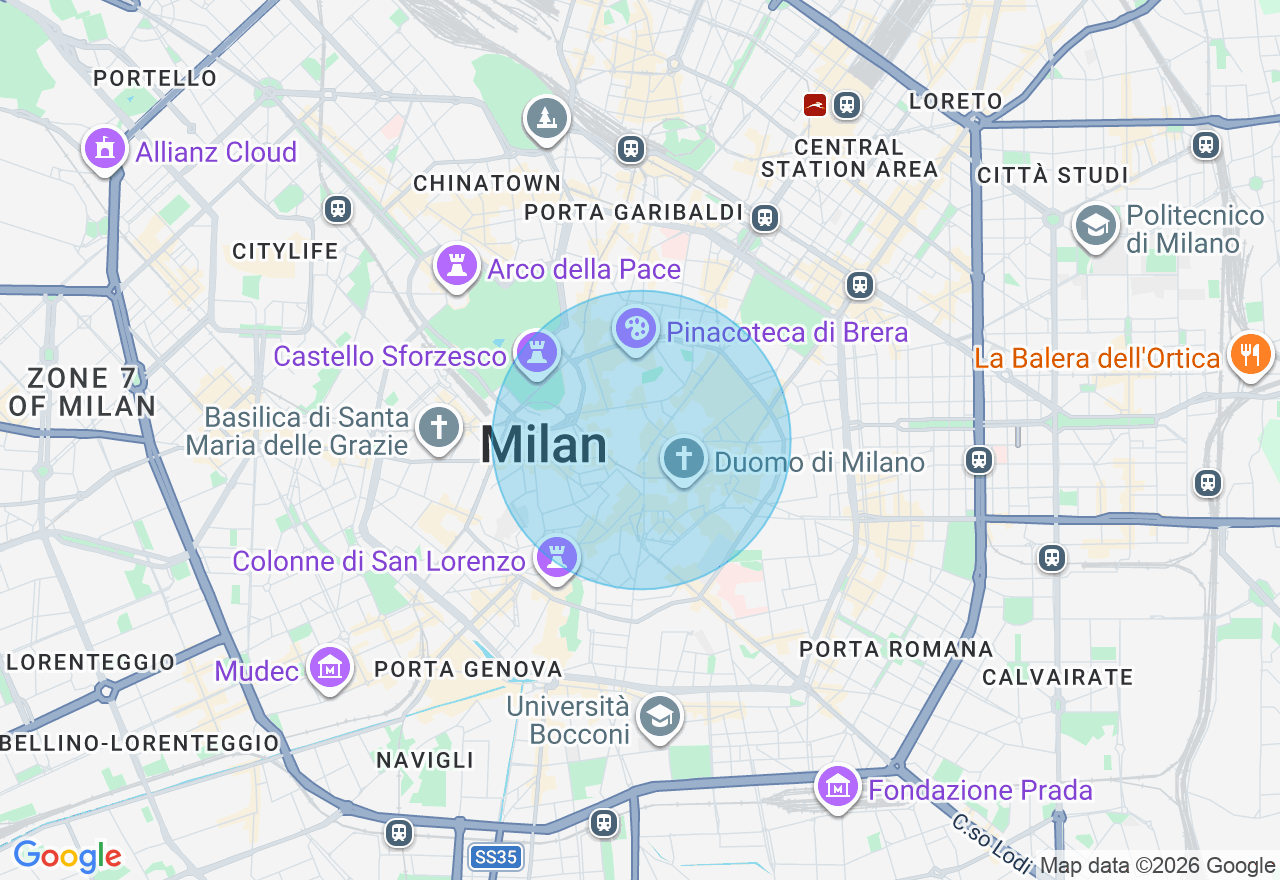 Mappa della posizione