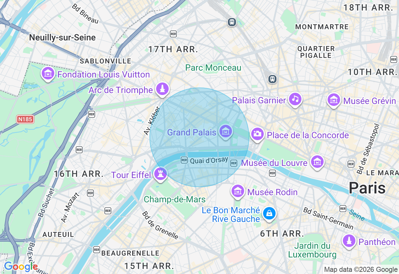 Carte de l'emplacement