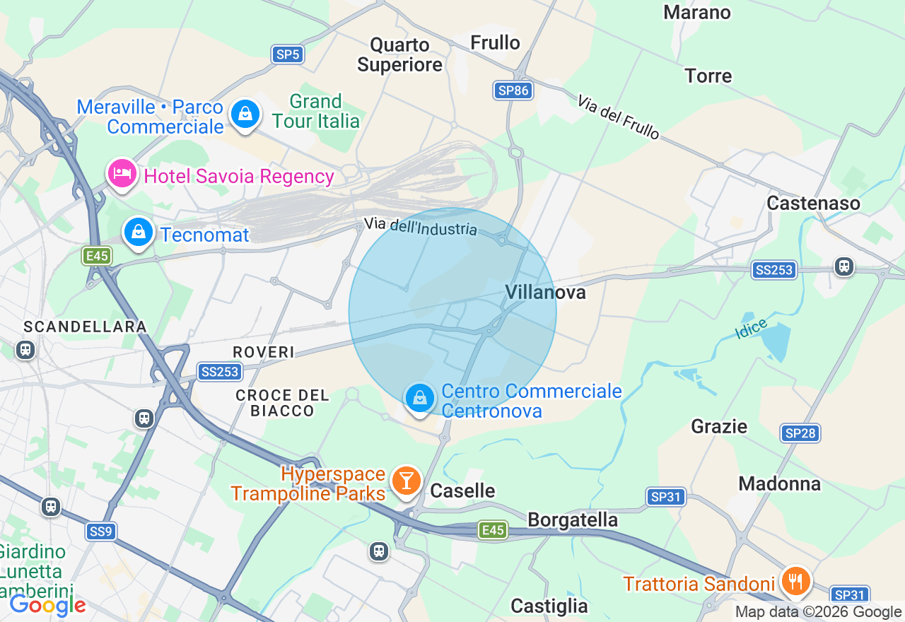 Mappa della posizione