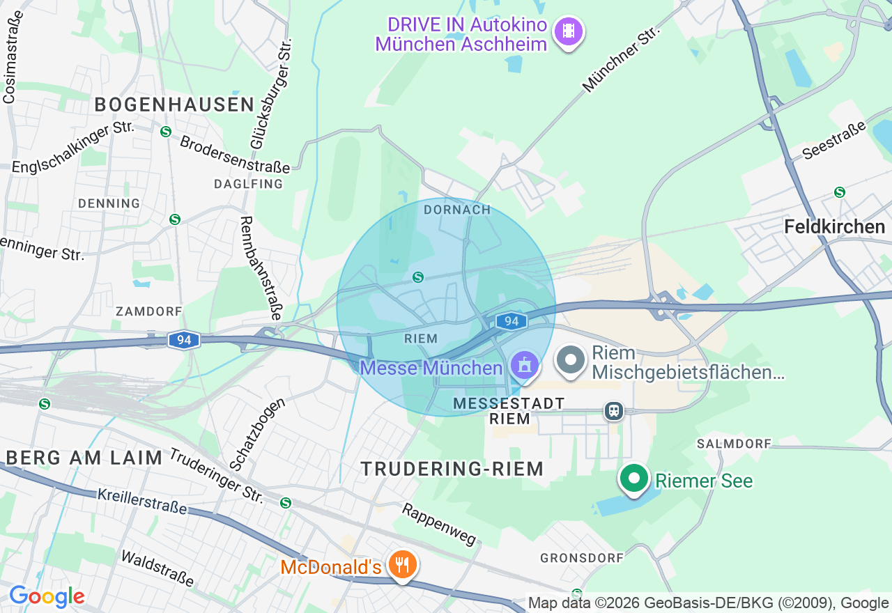 Kartenansicht der Location
