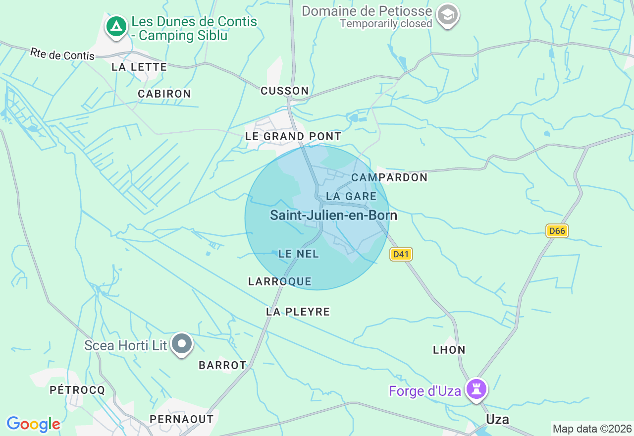 Carte de l'emplacement