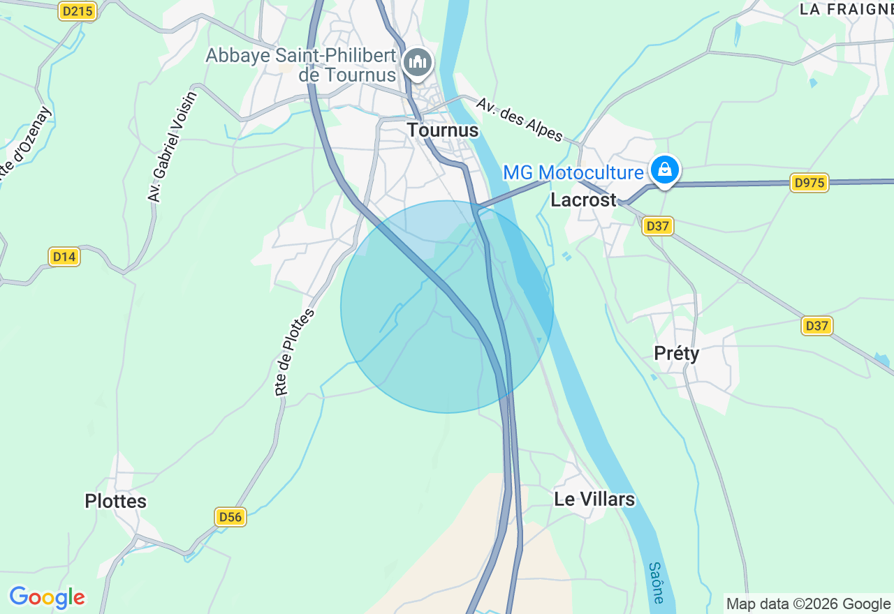 Carte de l'emplacement