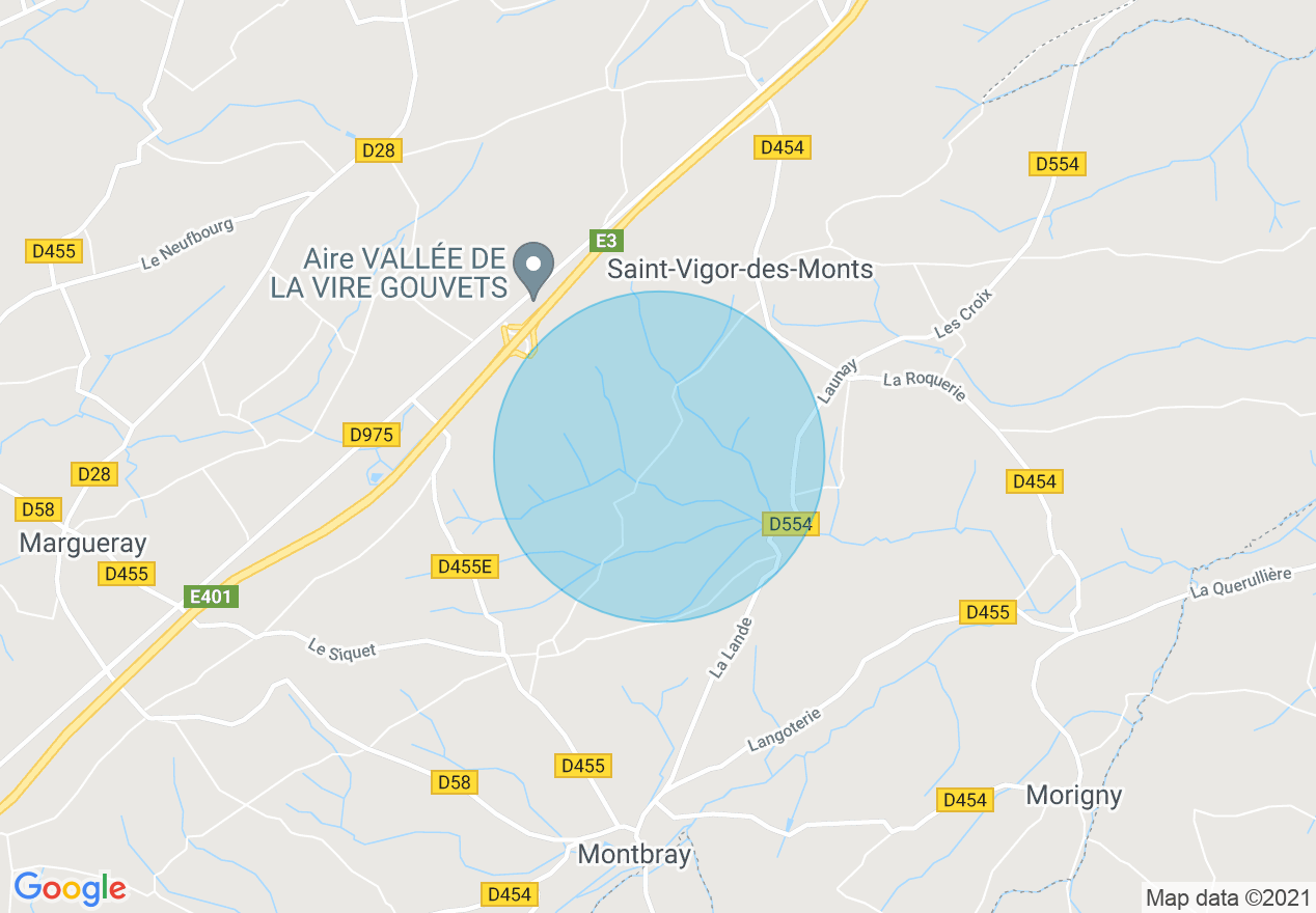 Carte de l'emplacement