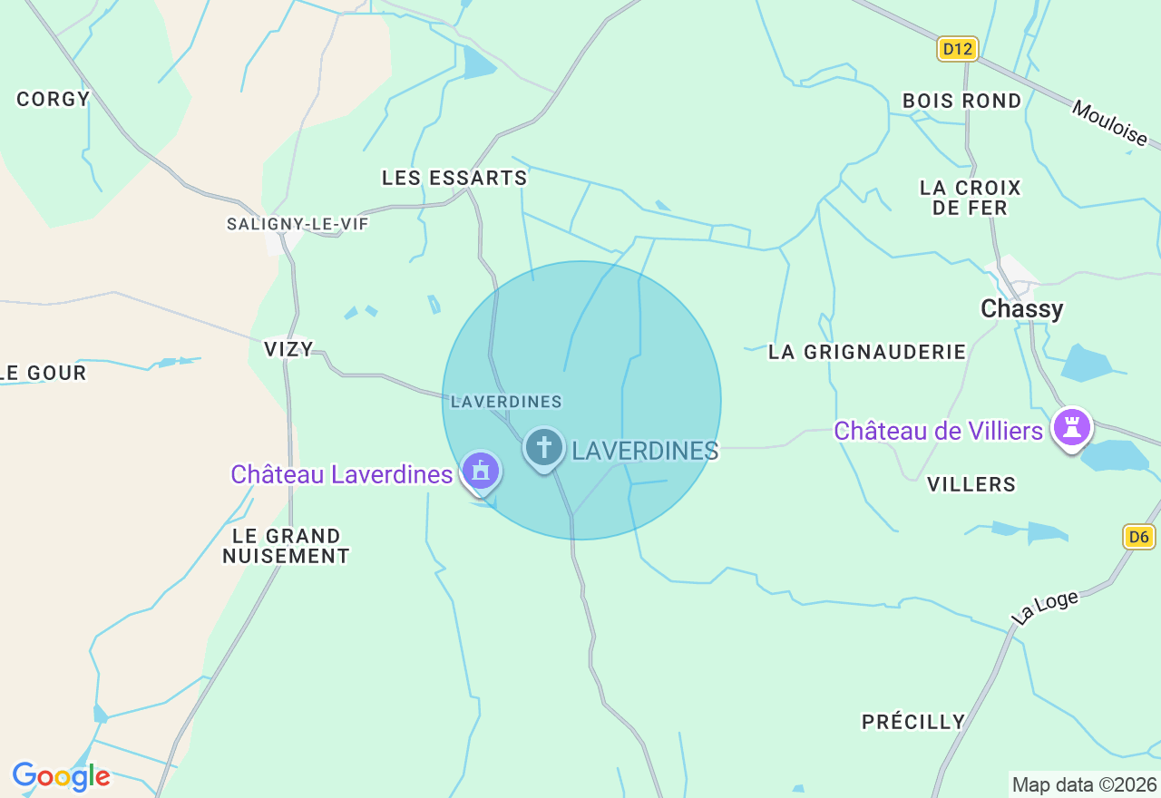 Carte de l'emplacement