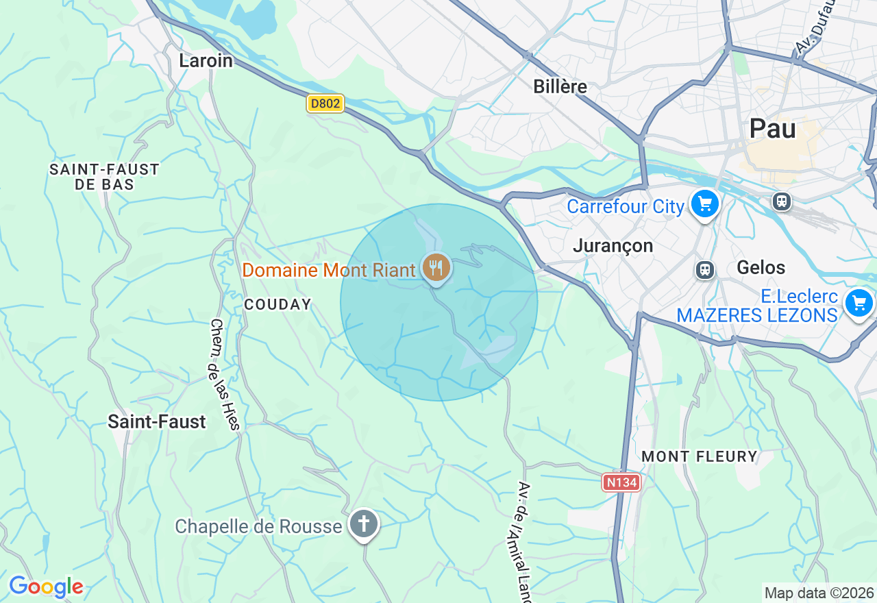 Carte de l'emplacement