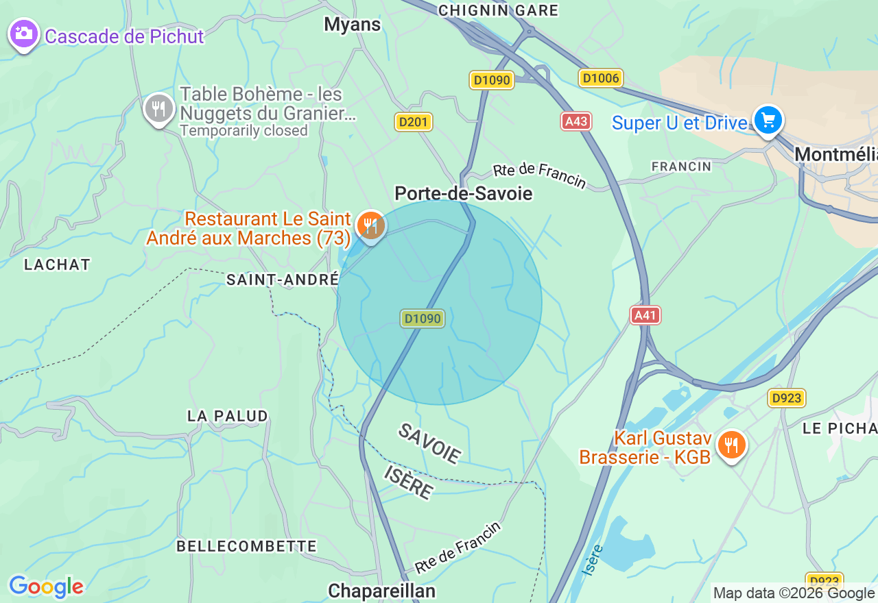 Carte de l'emplacement