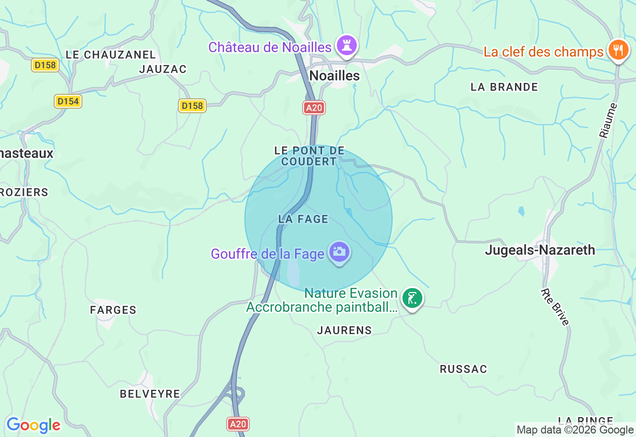 Carte de l'emplacement