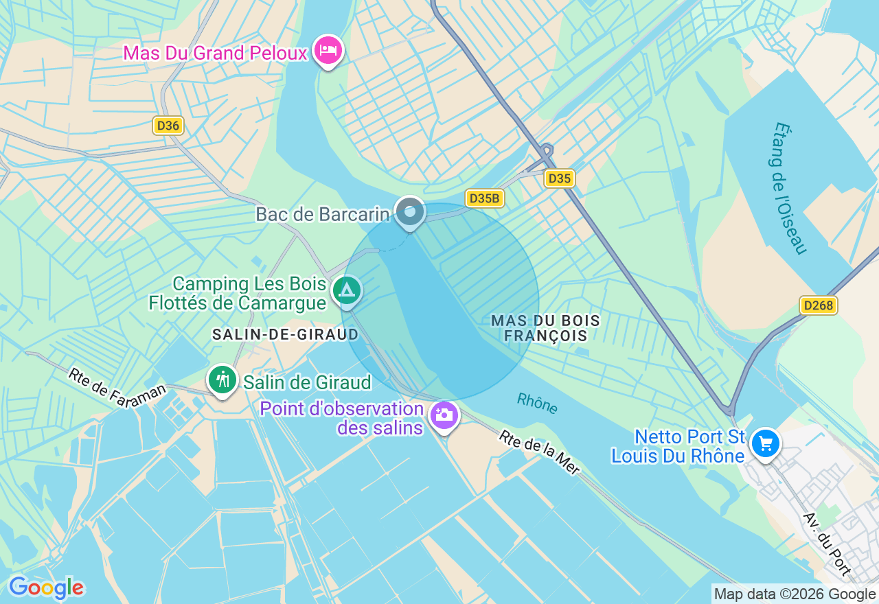Carte de l'emplacement