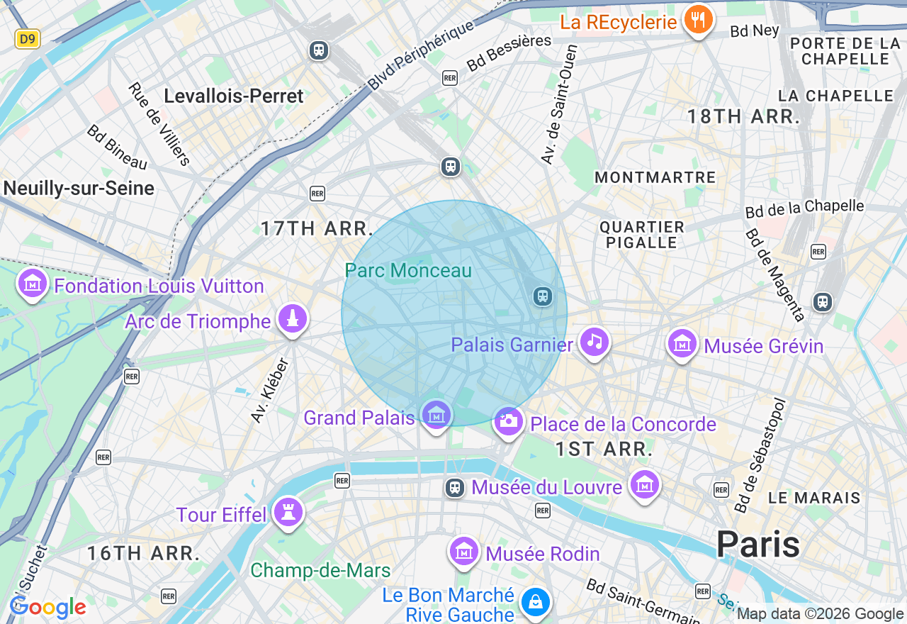 Carte de l'emplacement