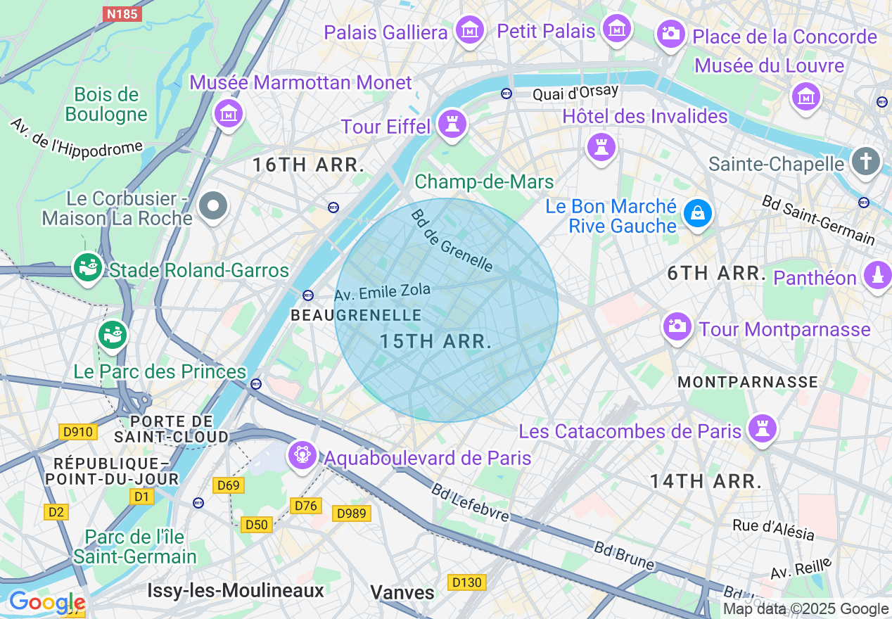 Carte de l'emplacement