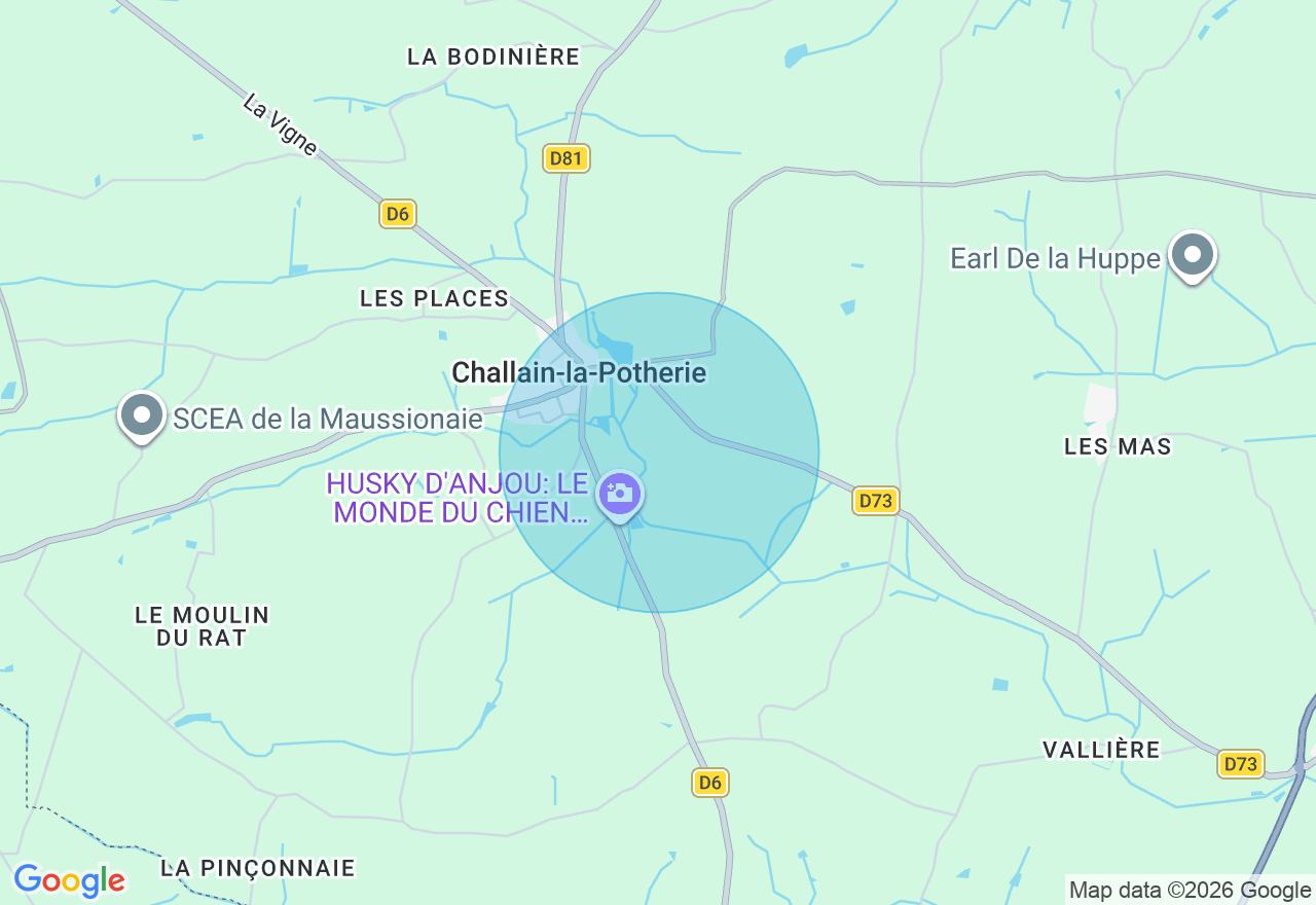 Carte de l'emplacement