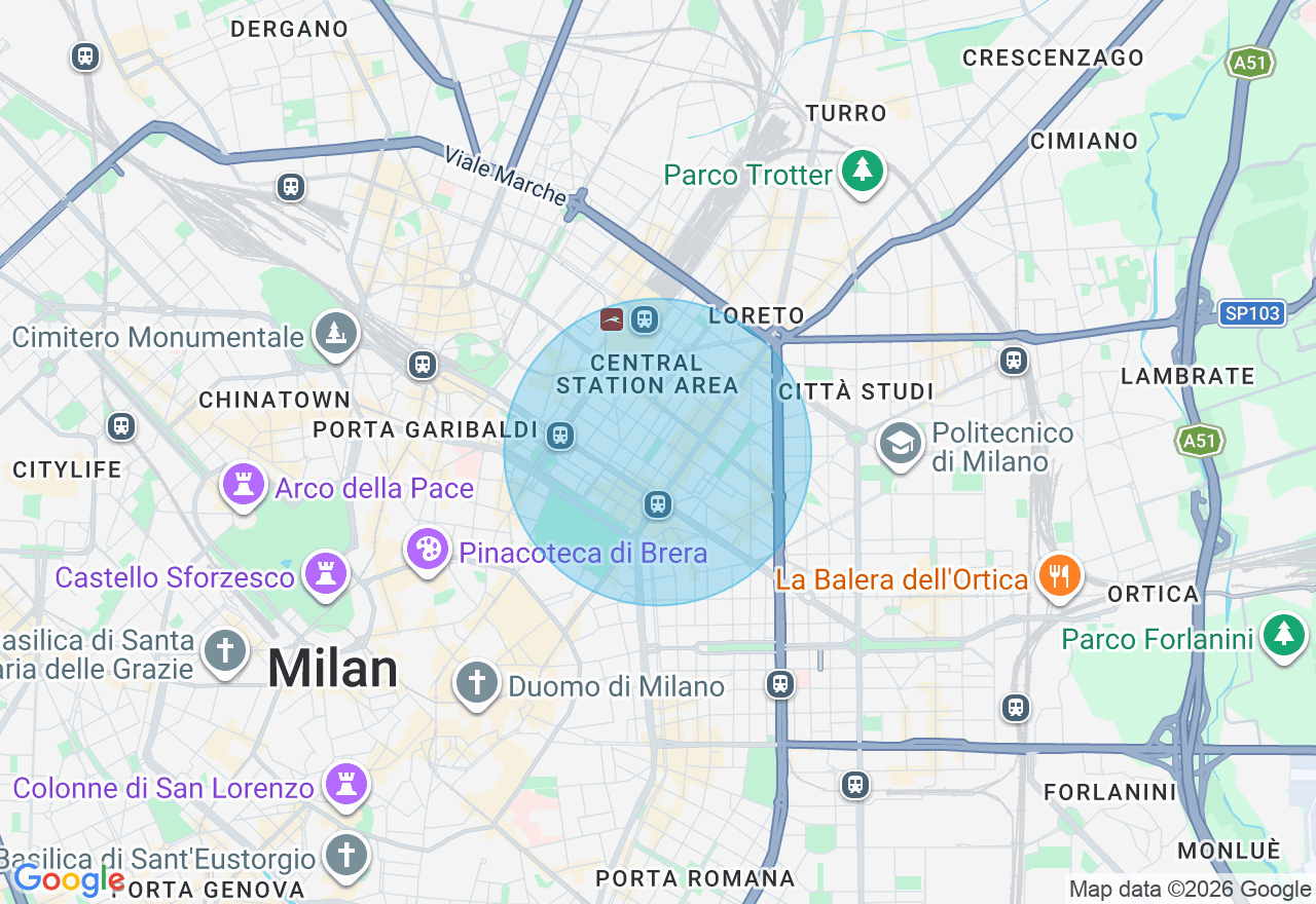 Mappa della posizione
