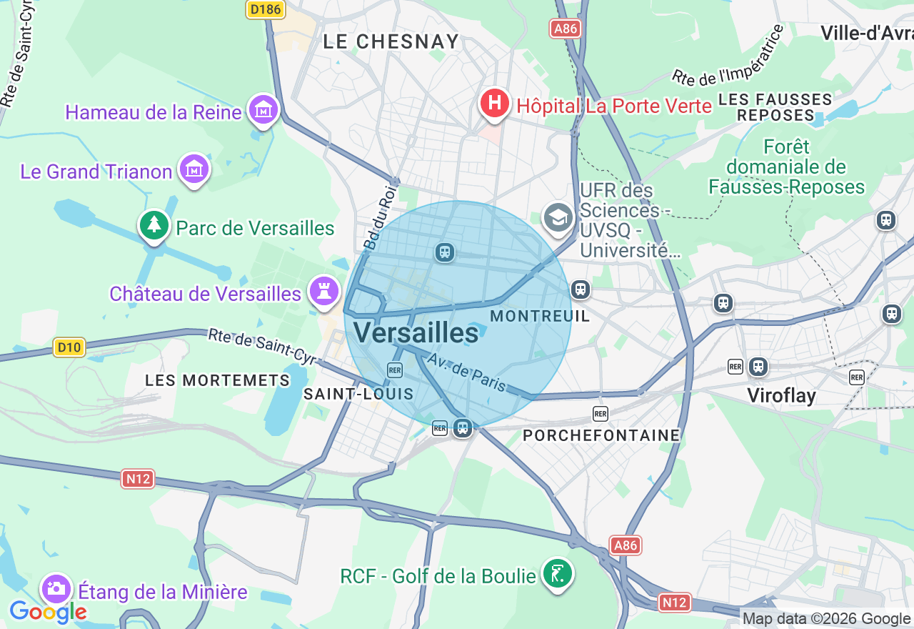 Carte de l'emplacement