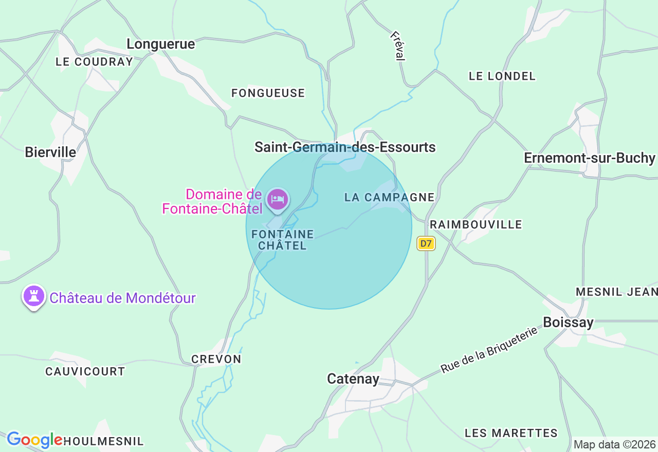 Carte de l'emplacement