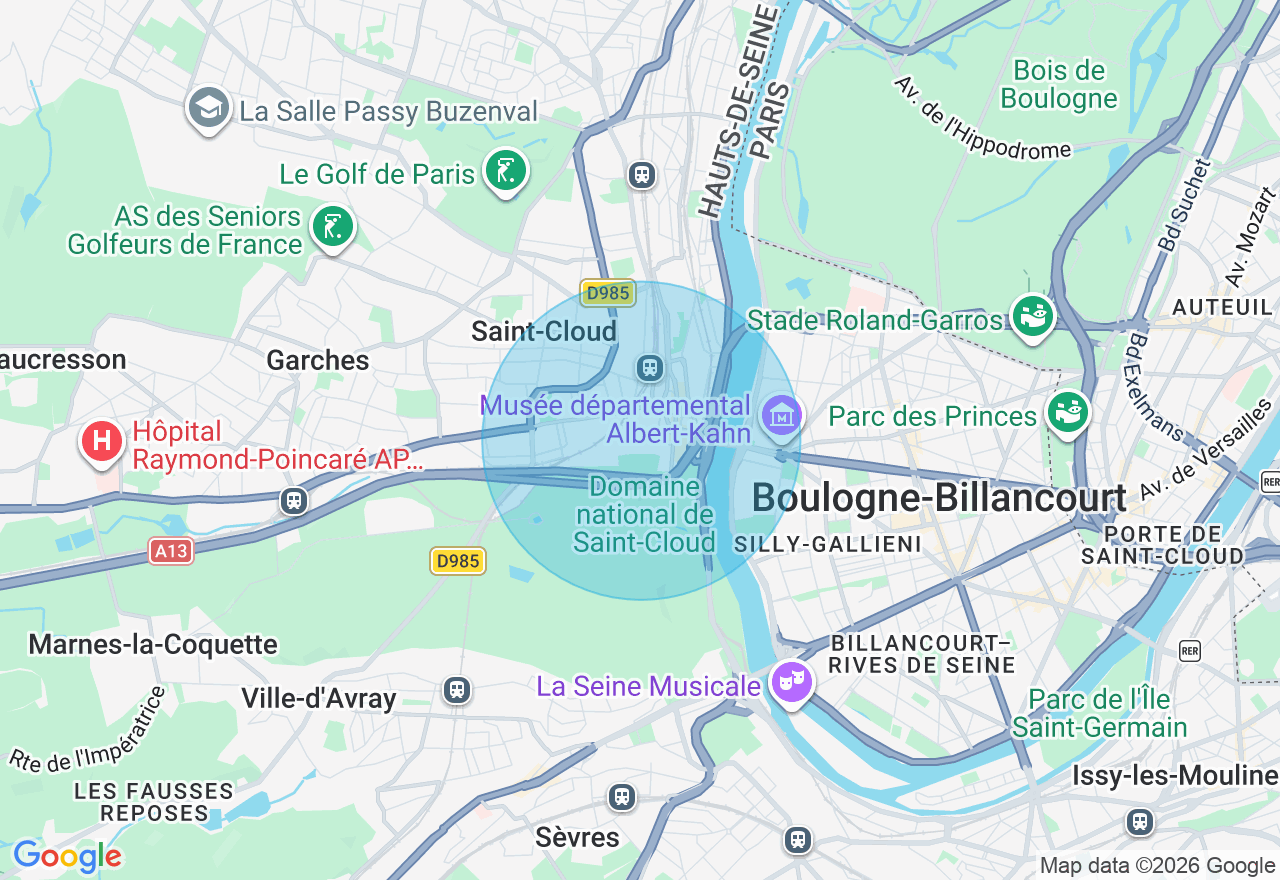 Carte de l'emplacement