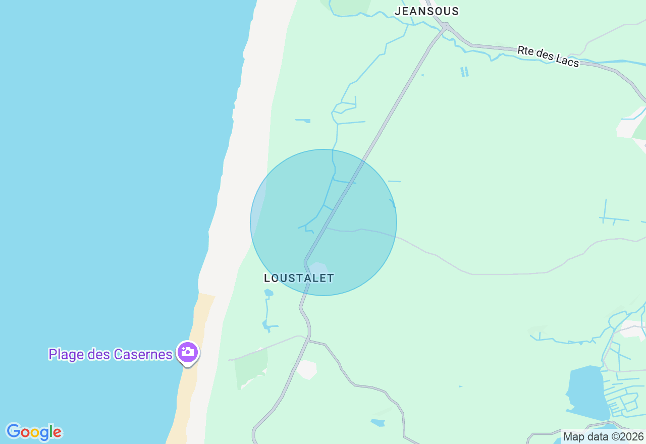 Carte de l'emplacement