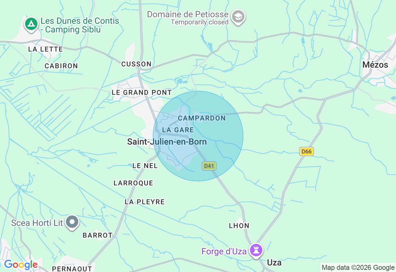 Carte de l'emplacement