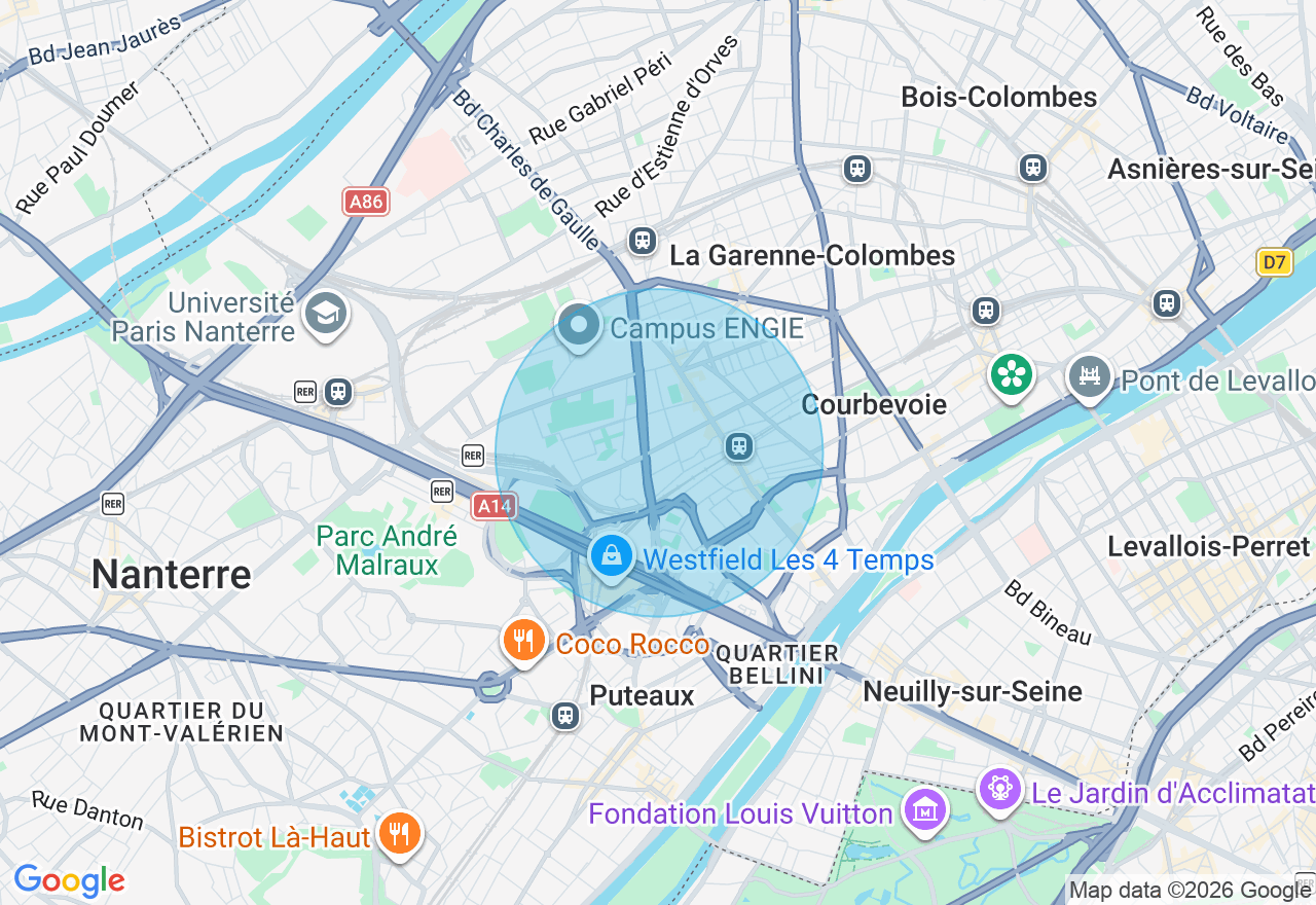 Carte de l'emplacement