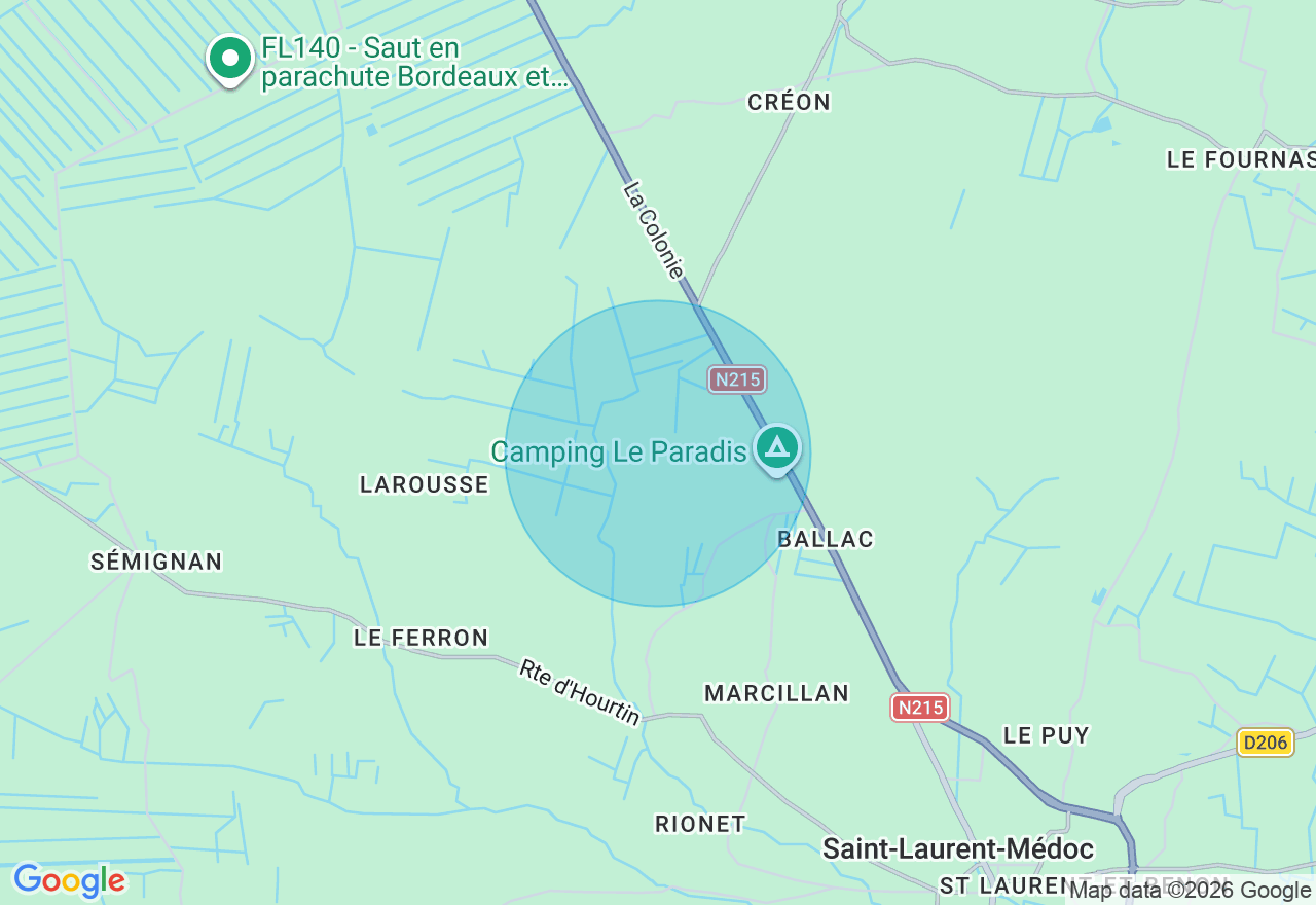 Carte de l'emplacement