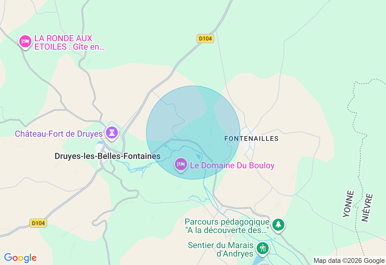 Carte de l'emplacement