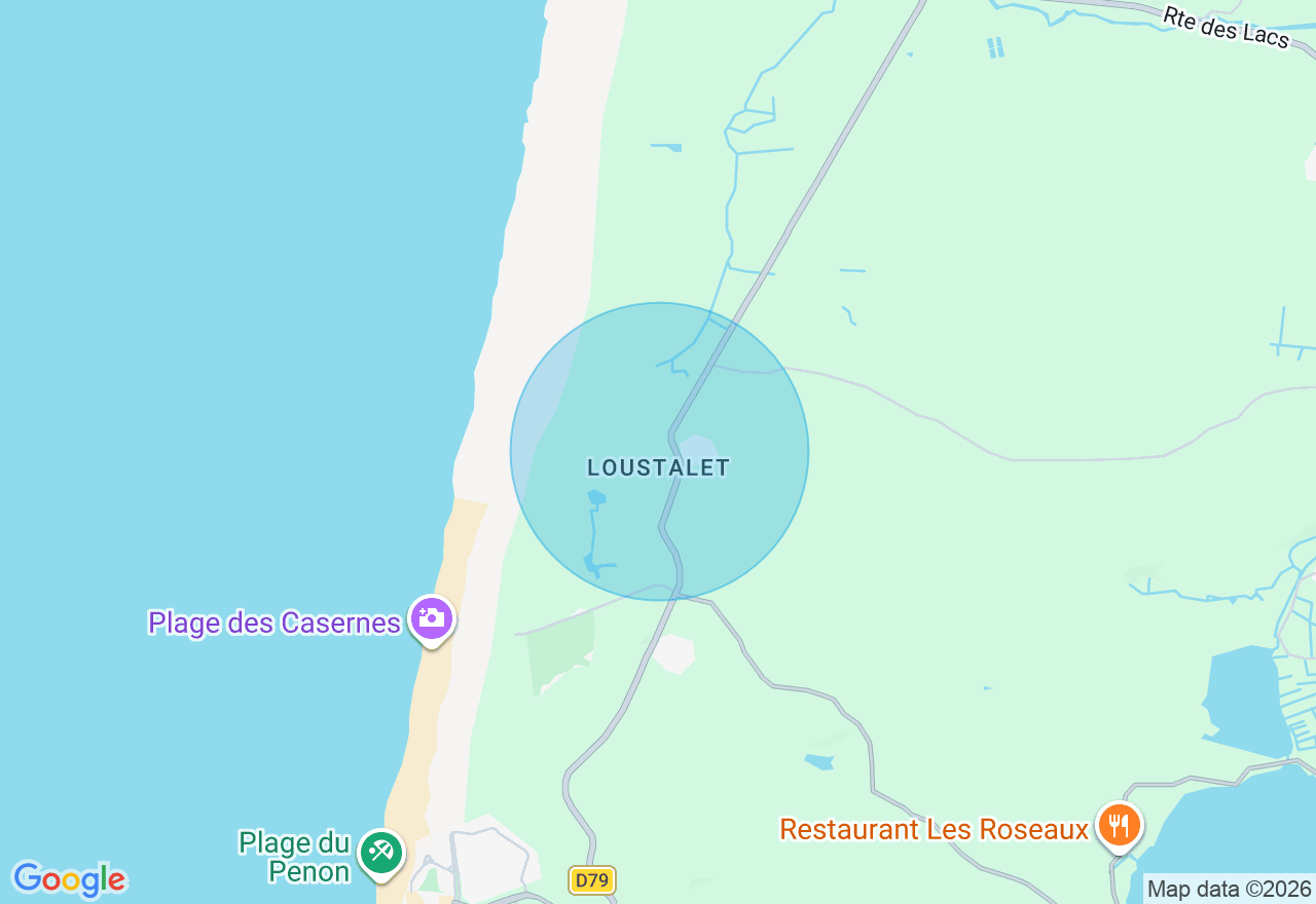 Carte de l'emplacement