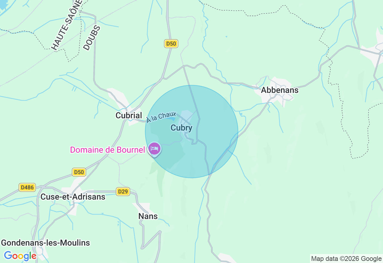 Carte de l'emplacement