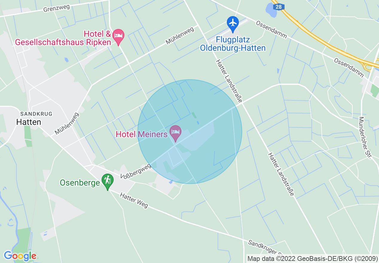 Kartenansicht der Location