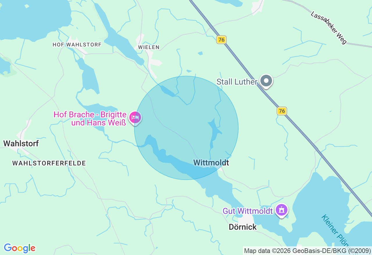 Kartenansicht der Location
