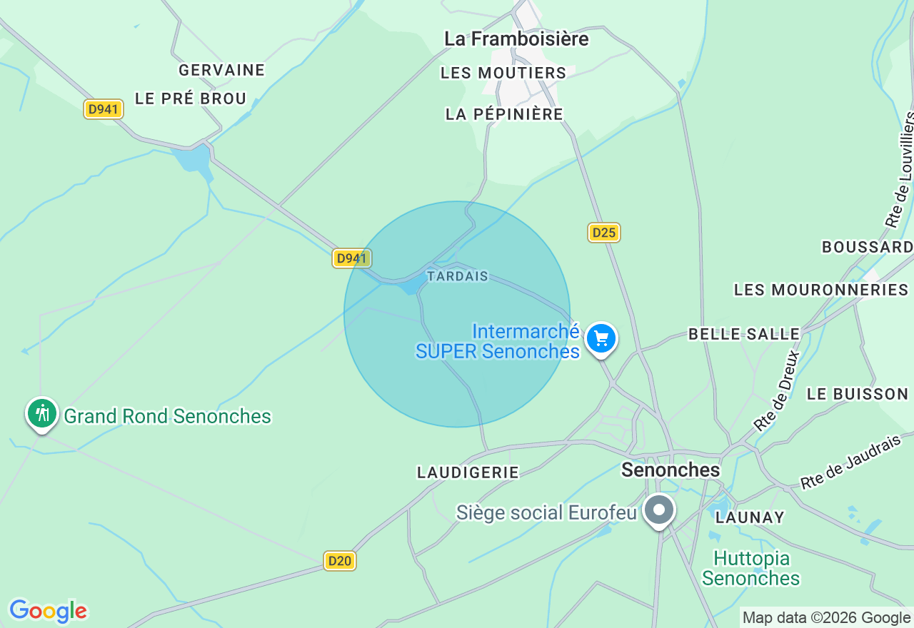Carte de l'emplacement