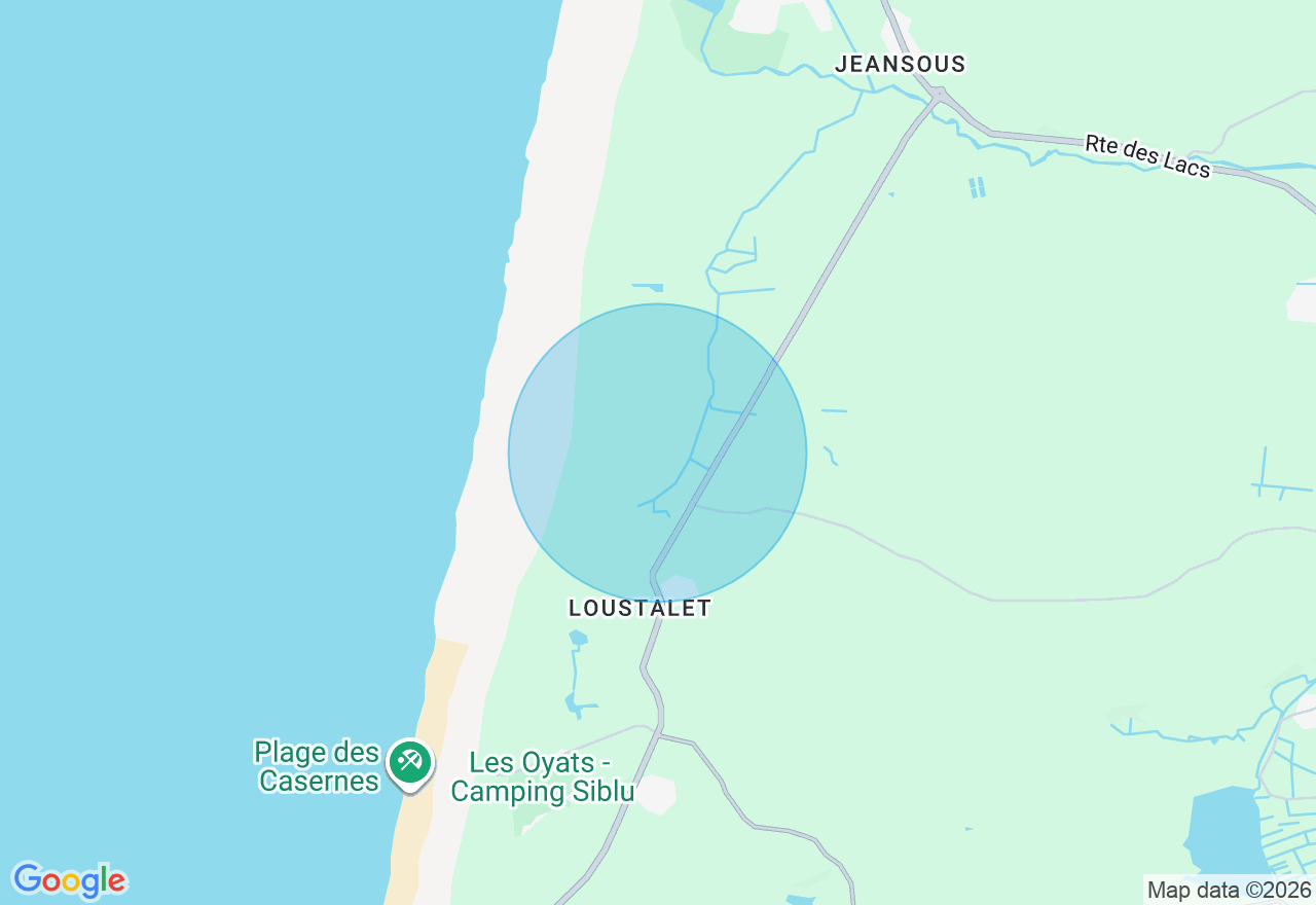 Carte de l'emplacement
