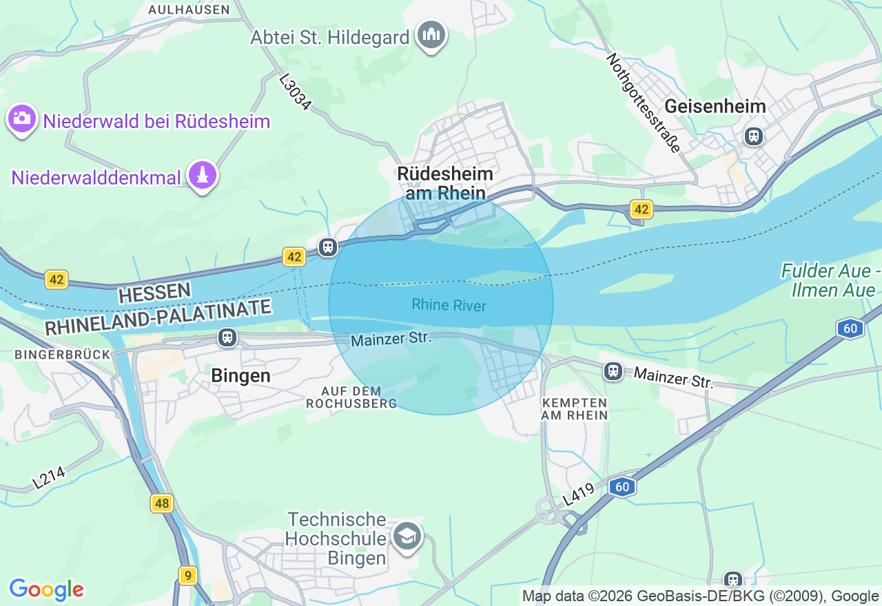 Kartenansicht der Location