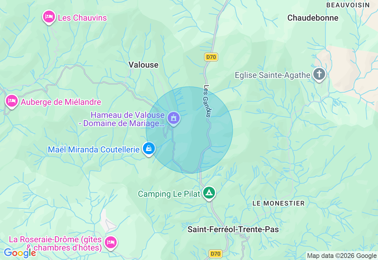 Carte de l'emplacement